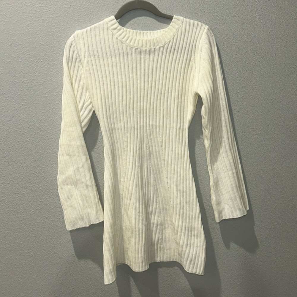 Off white medium sweater dress